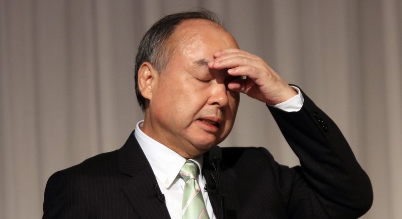 SoftBank CEO Masayoshi Son