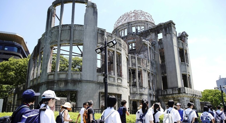 Around 140,000 people were killed in the Hiroshima bombing and its aftermath