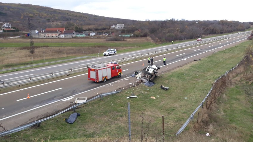 nesreca, autoput beograd nis, setroro poginulo, kamion kombi