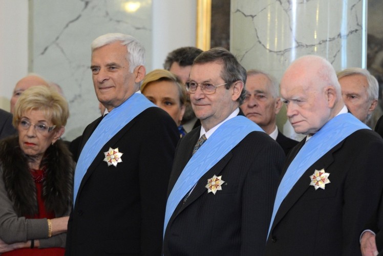 Jerzy Buzek, Norman Davies i Adam Strzembosz