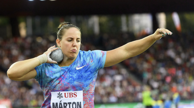 Márton Anita az idén világbajnoki második lett /Fotó: MTI