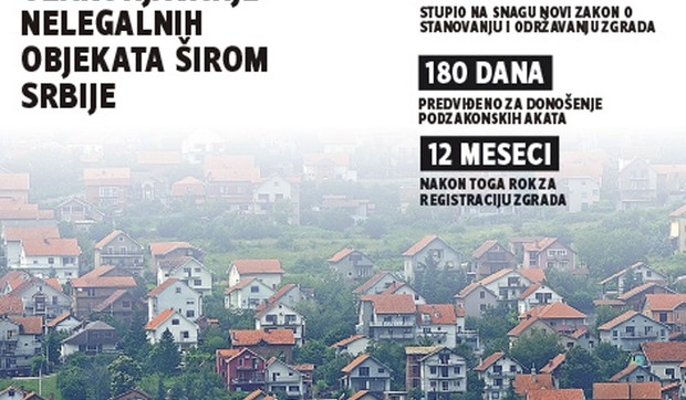 grafika ozakonjavanje nelegalni objekti foto RAS