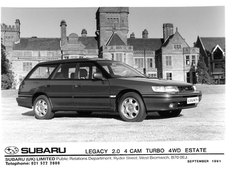 Rok 1989 Subaru Legacy