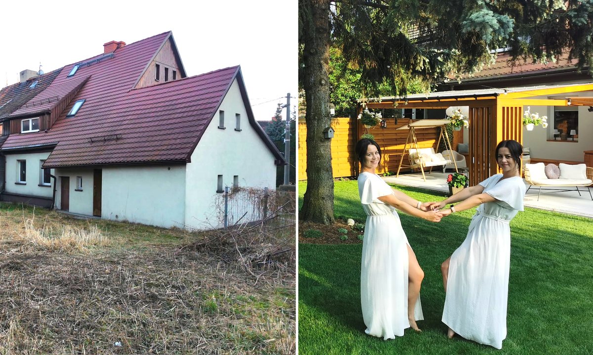 Kupili poniemiecki dom za 400 tys. zł. "Mieszkamy w dwa małżeństwa"