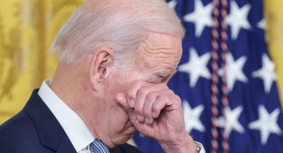 Poruszające sceny w Białym Domu. Joe Biden nie potrafił powstrzymać łez