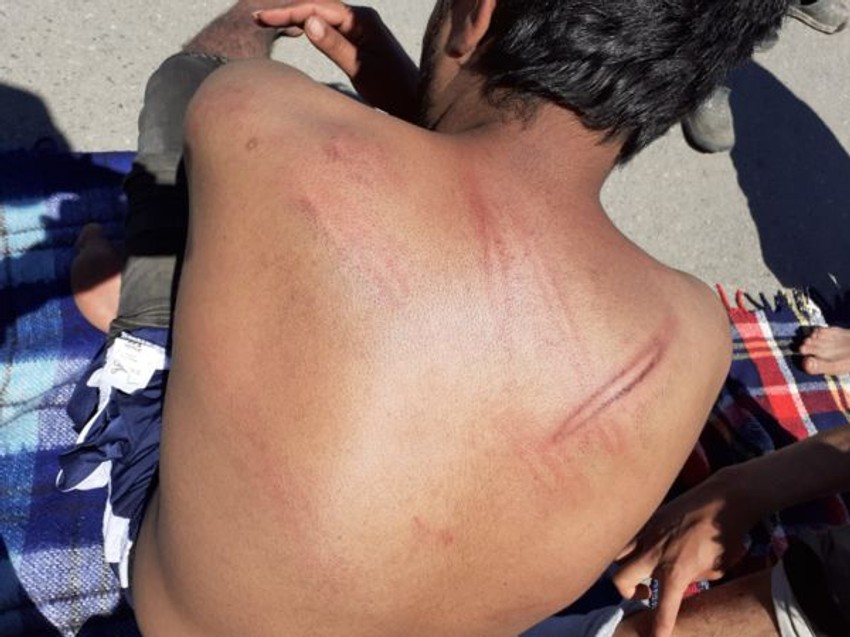 Hrvatska policija tuče migrante 