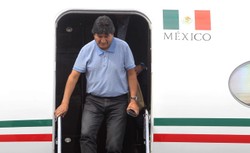 Były prezydent Boliwii przyleciał do Meksyku, gdzie otrzymał azyl polityczny