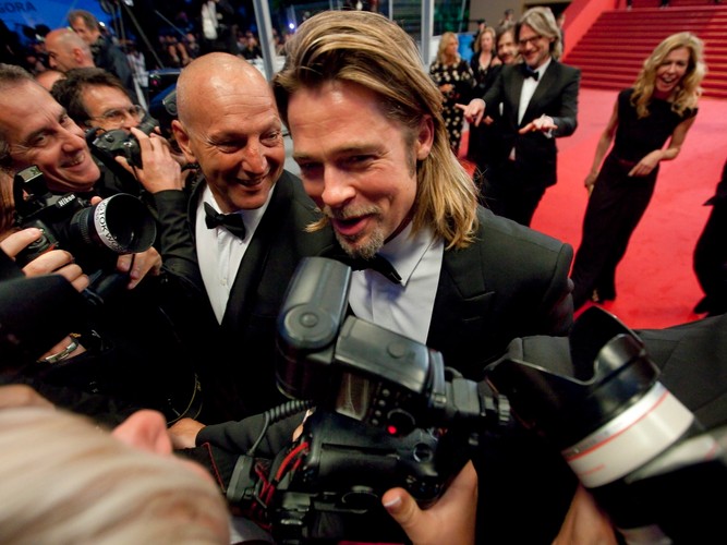 Brad Pitt w Cannes