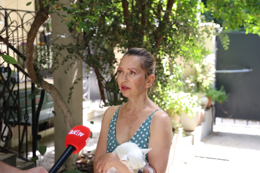 Maja Miladinović koja je pronašla bebu pored kontejnera