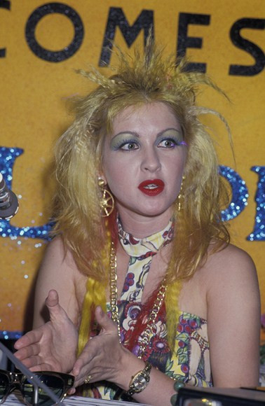 Cyndi Lauper w 1986 roku (fot. Getty Images)