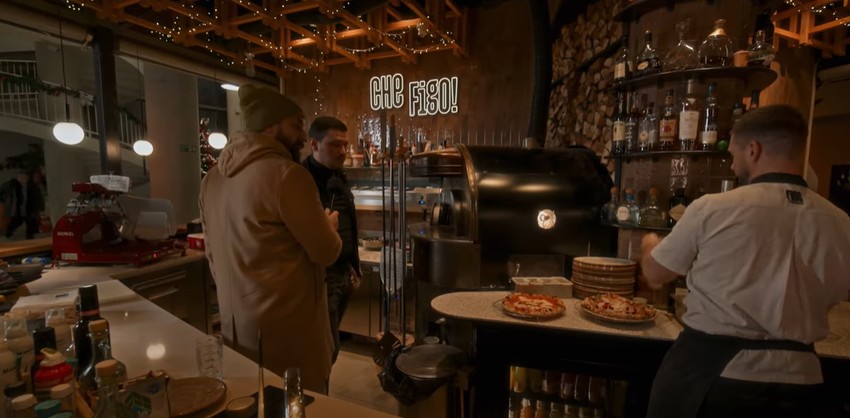 Miloš Vuksanović u piceriji "Figo"