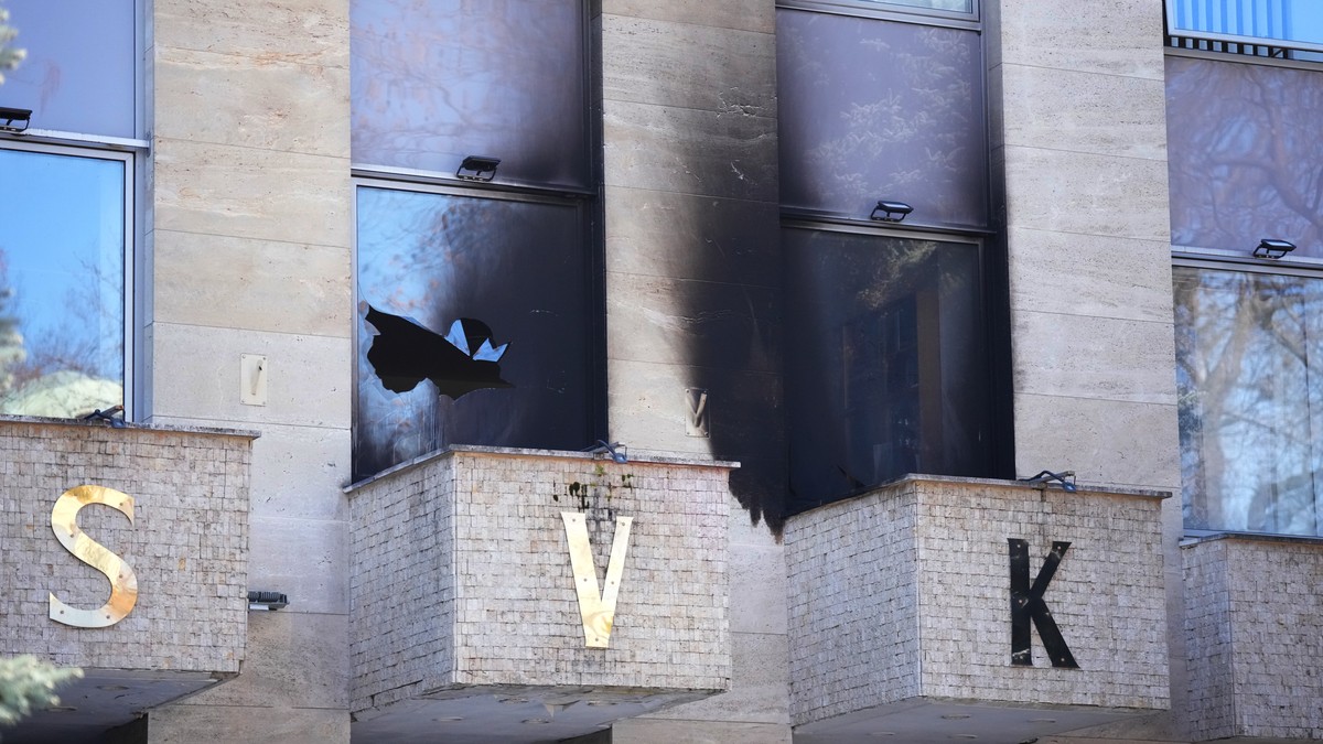 Oštećeni Ruski dom u Češkoj