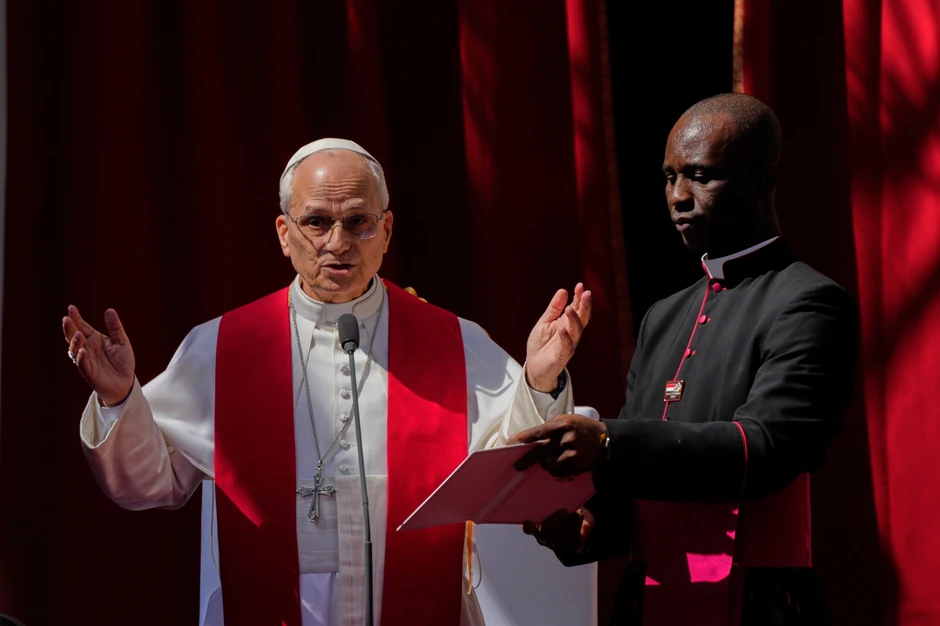 Papa Lav tokom posete Monaku