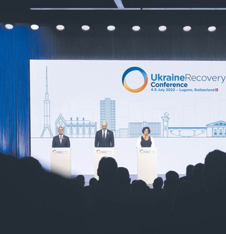 Ruszyły wstępne przymiarki do odbudowy Ukrainy