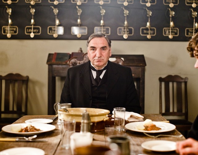 Jim Carter w serialu 'Downton Abbey'