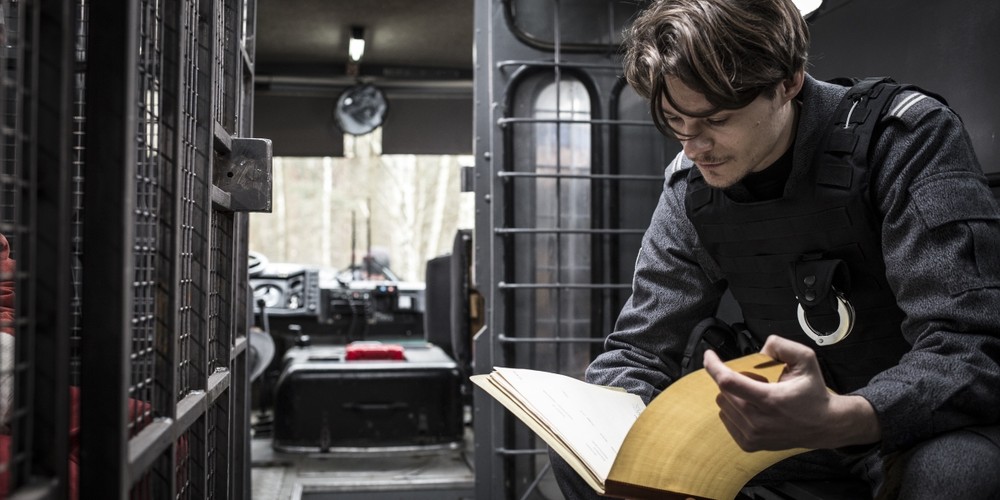 Tomasz Ziętek w filmie 'Konwój'. Premiera 13 stycznia 2017 roku.