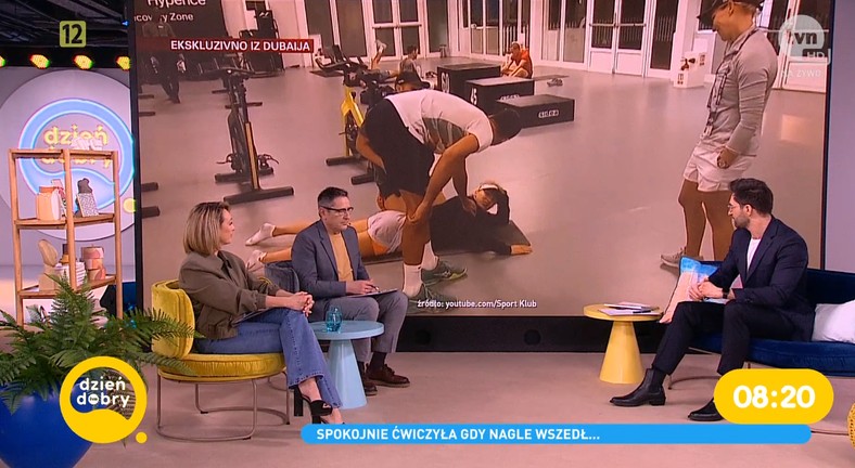 Anna Kalczyńska, Andrzej Sołtysik i Mateusz Hładki w "Dzień dobry TVN"