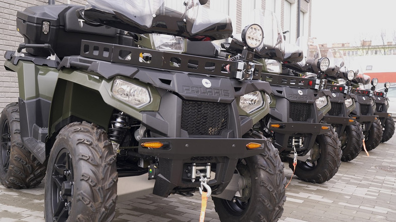 Quad Polaris Sportsman Touring 570 straży granicznej