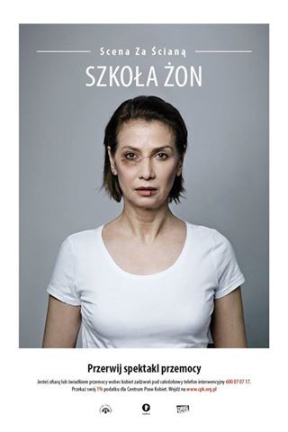 "Scena za ścianą. Przerwij spektakl przemocy"