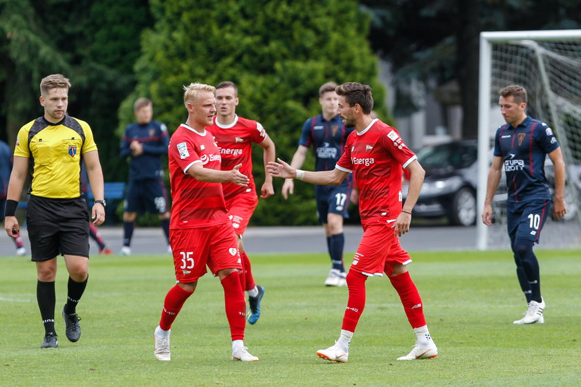 Pilka nozna. Sparing. Pogon Szczecin - Lechia Gdansk. 06.07.2018