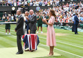 Wimbledon: Kate Middleton cała w różu