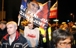 Nie ustają górnicze protesty przeciwko likwidacji kopalń