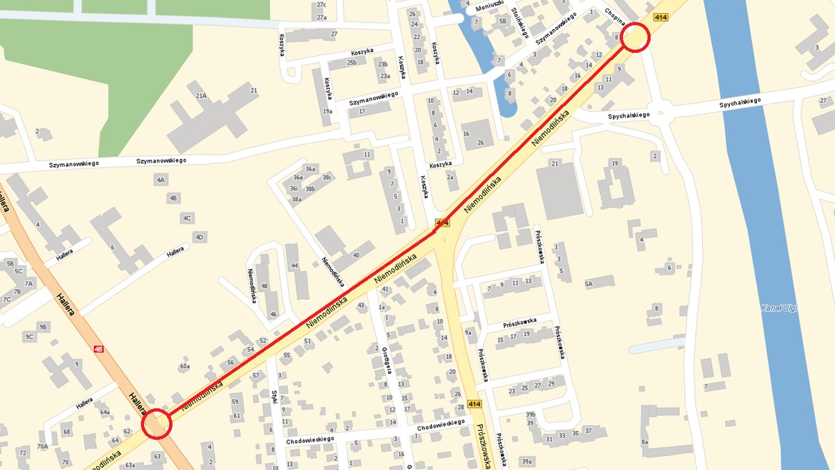 Od dziś na remontowanym odcinku ul. Niemodlińskiej będzie obowiązywała tymczasowa organizacja ruchu. Nastąpi także przesunięcie dwóch przystanków autobusowych MZK.