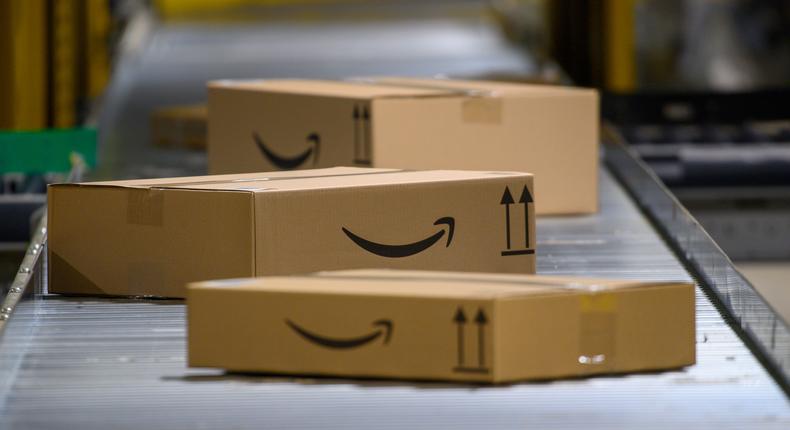 Amazon uses an AI model that does a smarter job of selecting the right box, bag, or wrapper for each of the millions of unique items sold through the company's warehouses.Klaus-Dietmar Gabbert/picture alliance via Getty Images