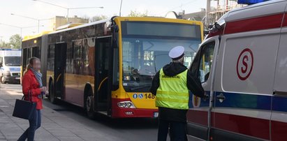 TIR staranował autobus MPK