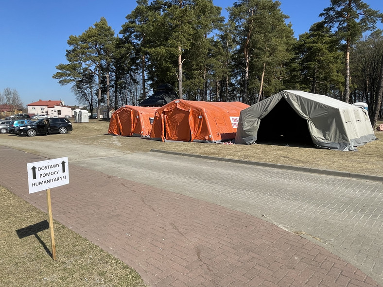 Punkt recepcyjny w Lubyczy Królewskiej