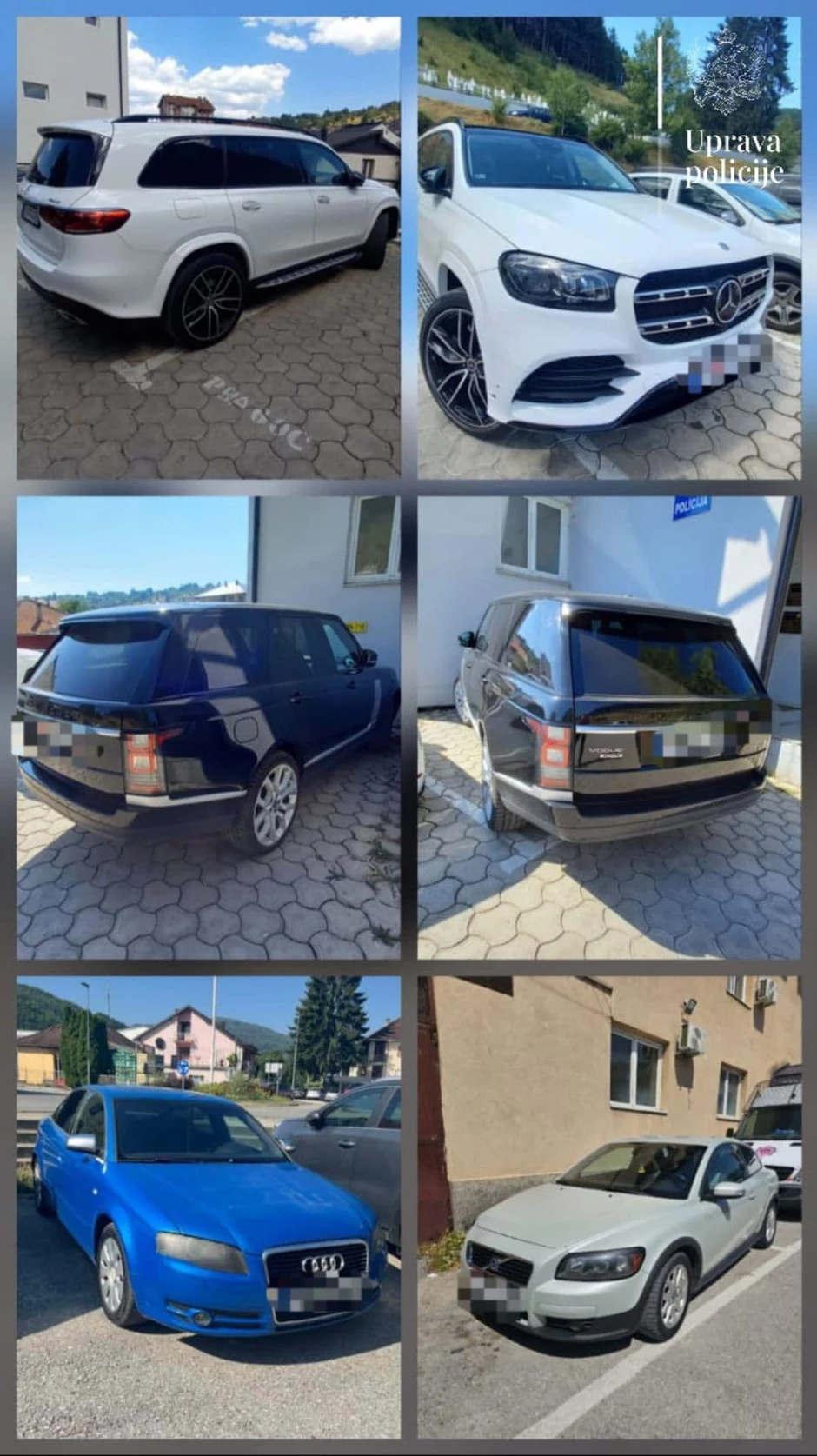 Oduzeti luksuzni automobili 