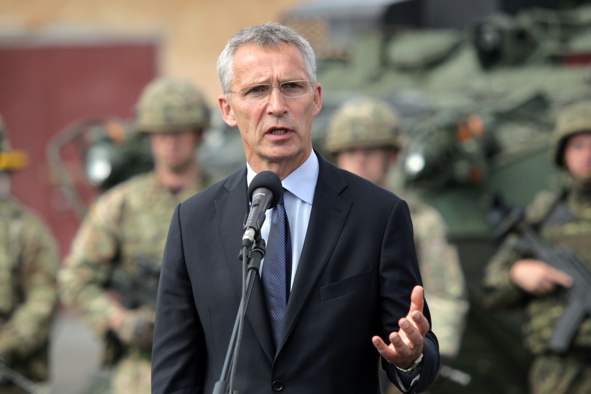 Sekretarz generalny NATO Jens Stoltenberg