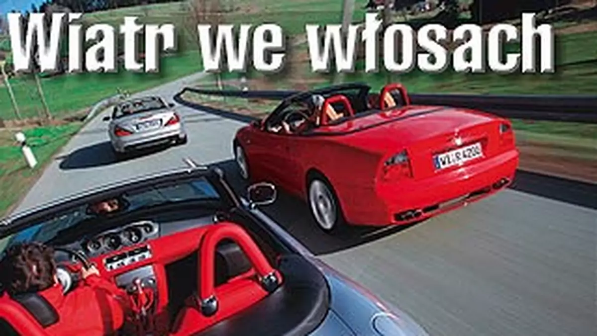 BMW Z8, Maserati Spyder Cambiocorsa, Mercedes SL 55 AMG - Gdybym był bogaty...