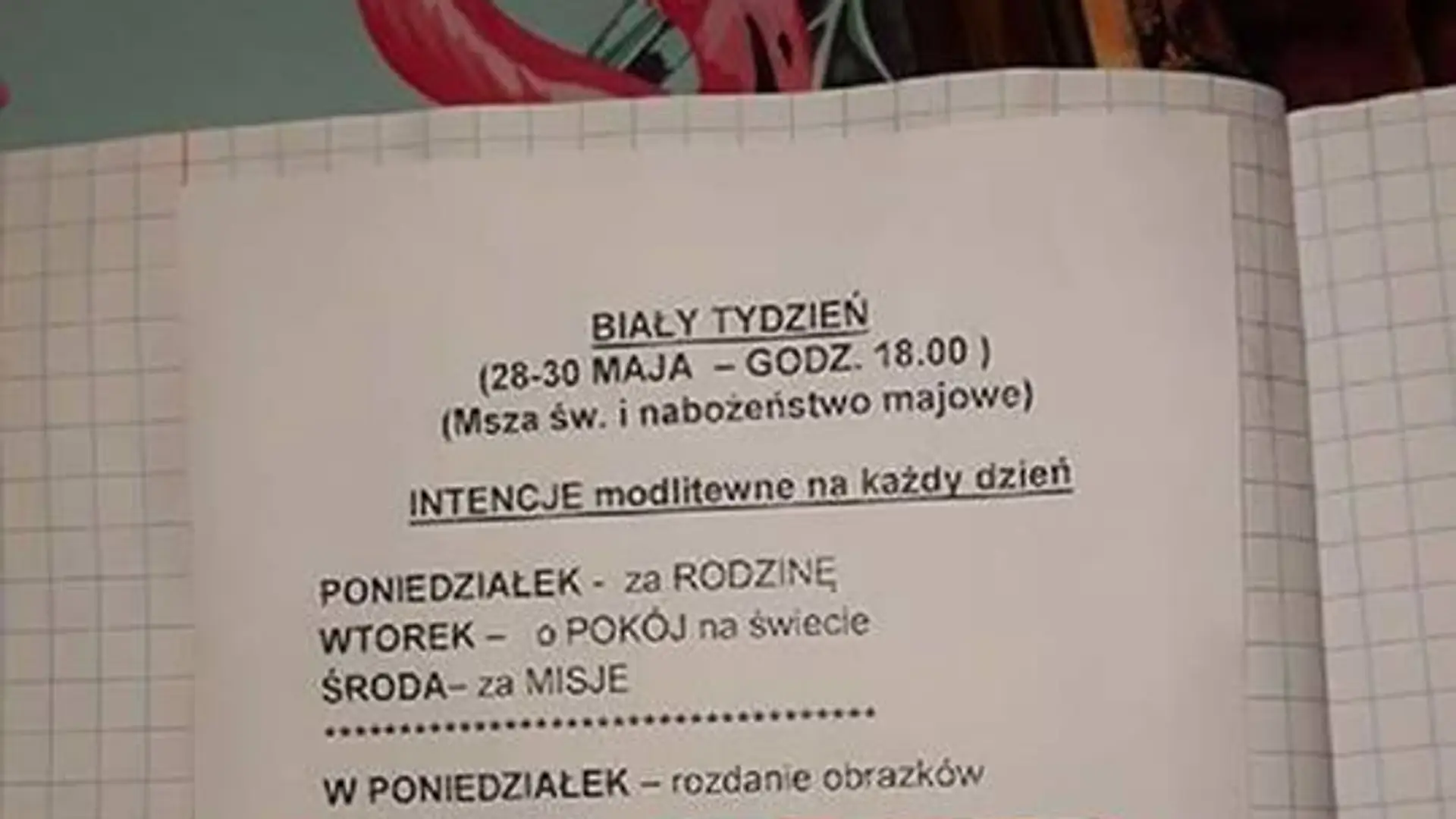 "Dzieci przynoszą koperty misyjne z dowolną kwotą z pieniędzy z komunii" - notatka wywołała burzę