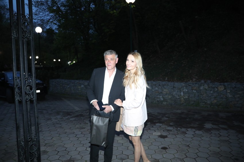 Savo Milošević sa partnerkom