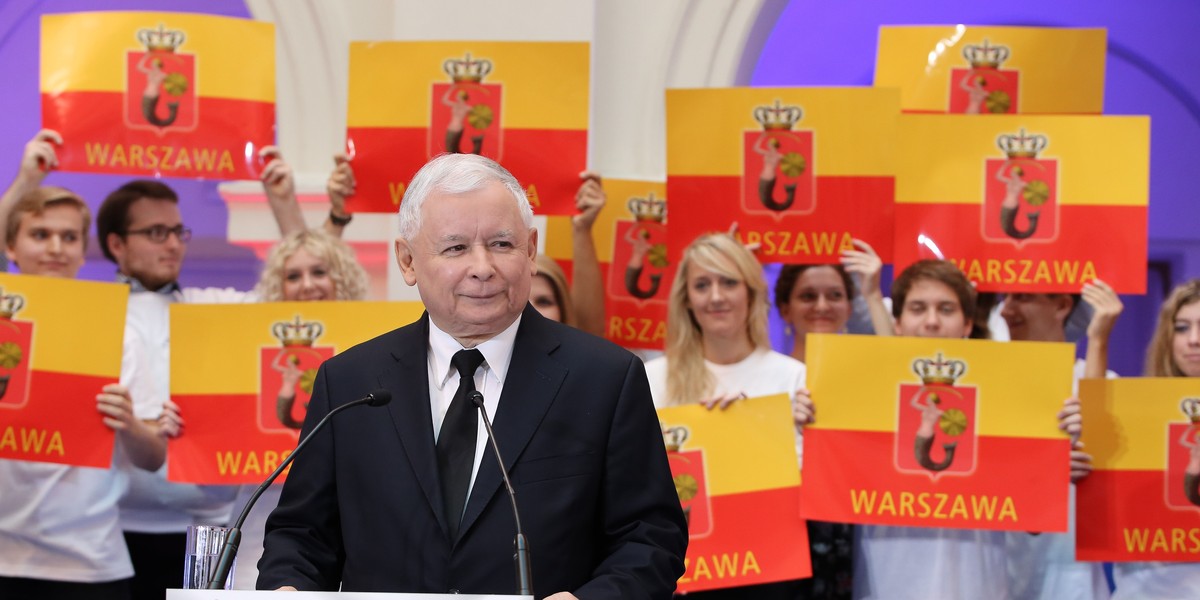 KONWENCJA WYBORCZA PIS N Z PREZES PIS JAROSLAW KACZYNSKI