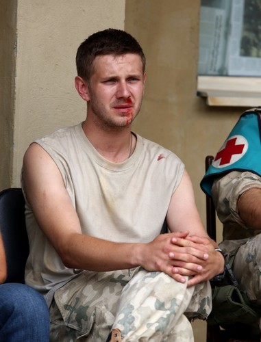 Antoni Królikowski na planie filmu 'Karbala'