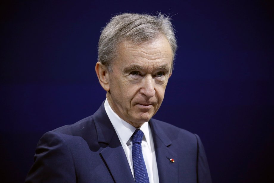 Bernard Arnault, król branży luksusowej, sporo stracił w czasie pandemii