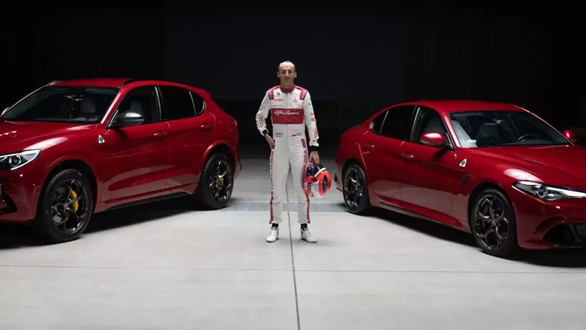 Robert Kubica ambasadorem marki Alfa Romeo w Polsce