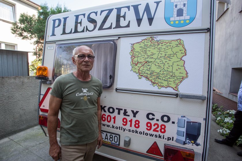 Przejechał traktorem Polskę w 80 dni