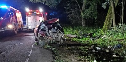 Tragiczny finał policyjnego pościgu w okolicach Pajęczna! Nie żyją dwaj młodzi mężczyźni