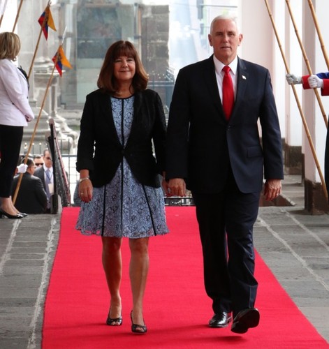 Karen i Mike Pence