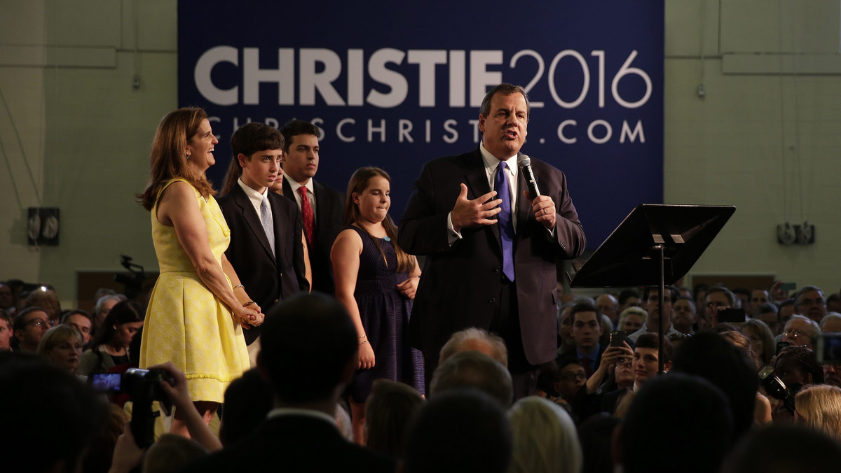 Gubernator stanu New Jersey Chris Christie jako 14. Republikanin ogłosił  start w wyścigu o nominację swej partii w wyborach prezydenckich w USA w 2016 roku. Jeszcze dwa lata temu był uważany za faworyta, dziś sondaże dają mu małe szanse na wygraną.