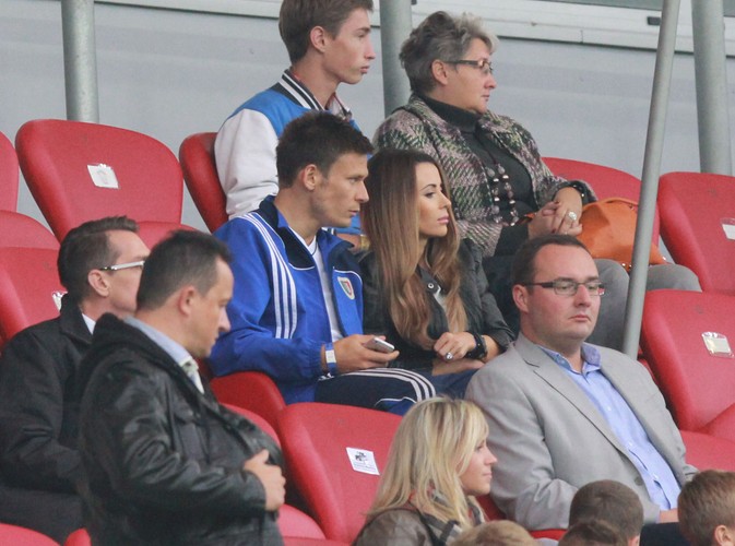 Krzysztof Król z żoną