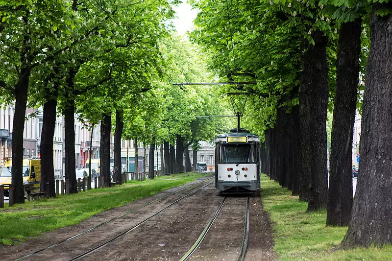 Zielona linia tramwajowa w Belgii 