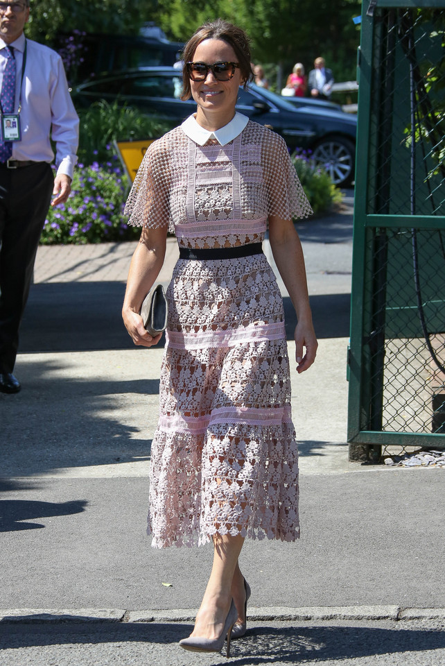 Pippa Middleton na Wimbledonie