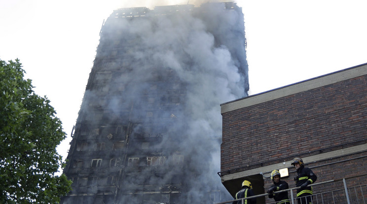 Legalább hat áldozata van a toronyháztűznek / Fotó: MTI