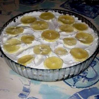 Egyszerű citromhabos süti