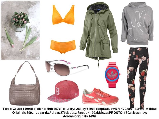 Ubrania w kwiaty - STYLIZACJE na wiosnę 2014