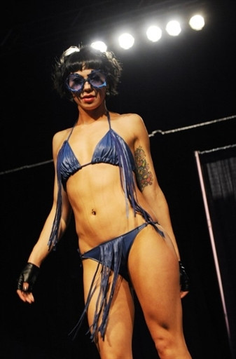 the Masquerade Fashion Show at the Los Angeles Convention Center in Los Angeles